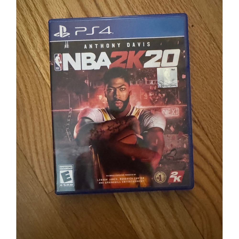 NBA 2K20 Sony PlayStation 4 PS4 Basketball Video Game Anthony Davis Cover